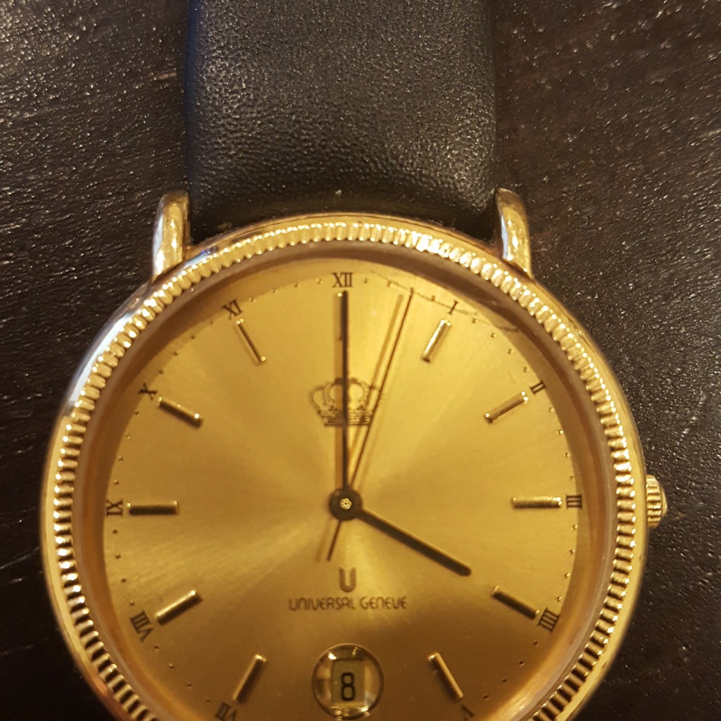 Custom Universal Geneve Mens Watch